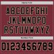 Custom Burgundy Black-Cream Mesh Authentic Football Jersey