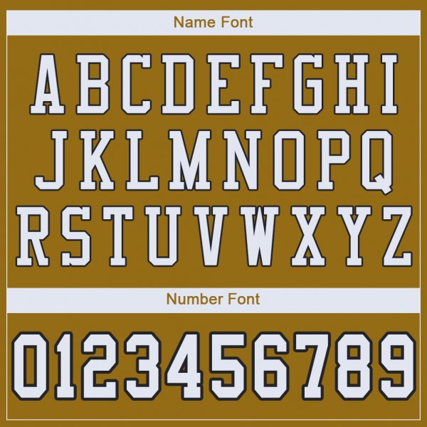 Custom Old Gold White-Black Mesh Authentic Football Jersey