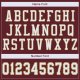 Custom Burgundy White-Old Gold Mesh Authentic Football Jersey