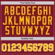 Custom Stitched Burgundy Gold-White Sports Pullover Sweatshirt Hoodie