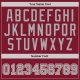 Custom Stitched Burgundy Gray-White Sports Pullover Sweatshirt Hoodie