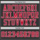 Custom Stitched Anthracite Red-White Sports Pullover Sweatshirt Hoodie