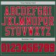Custom Hunter Green Red-Black Authentic Throwback Basketball Jersey